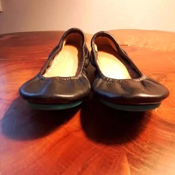 Tieks by Gavrieli Matte Black Leather Ballet Flats - 5 - Picture 7 of 16